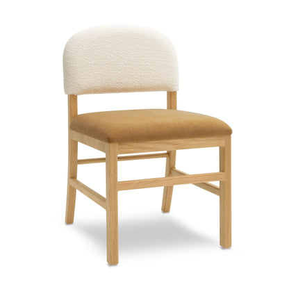 Calla - Chaise de salle à manger en velours haute performance