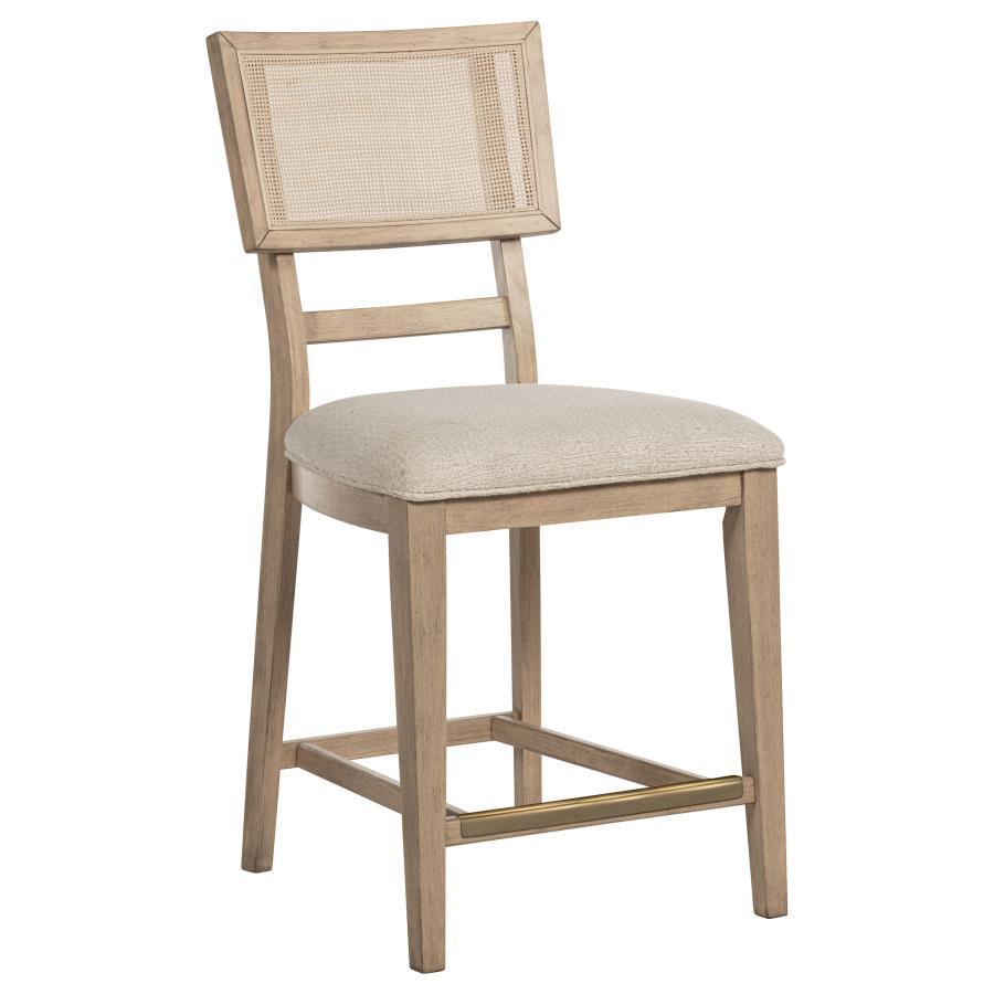 Kailani - Chaises de salle à manger en rotin tissé Radio (lot de 2) - Chêne beige