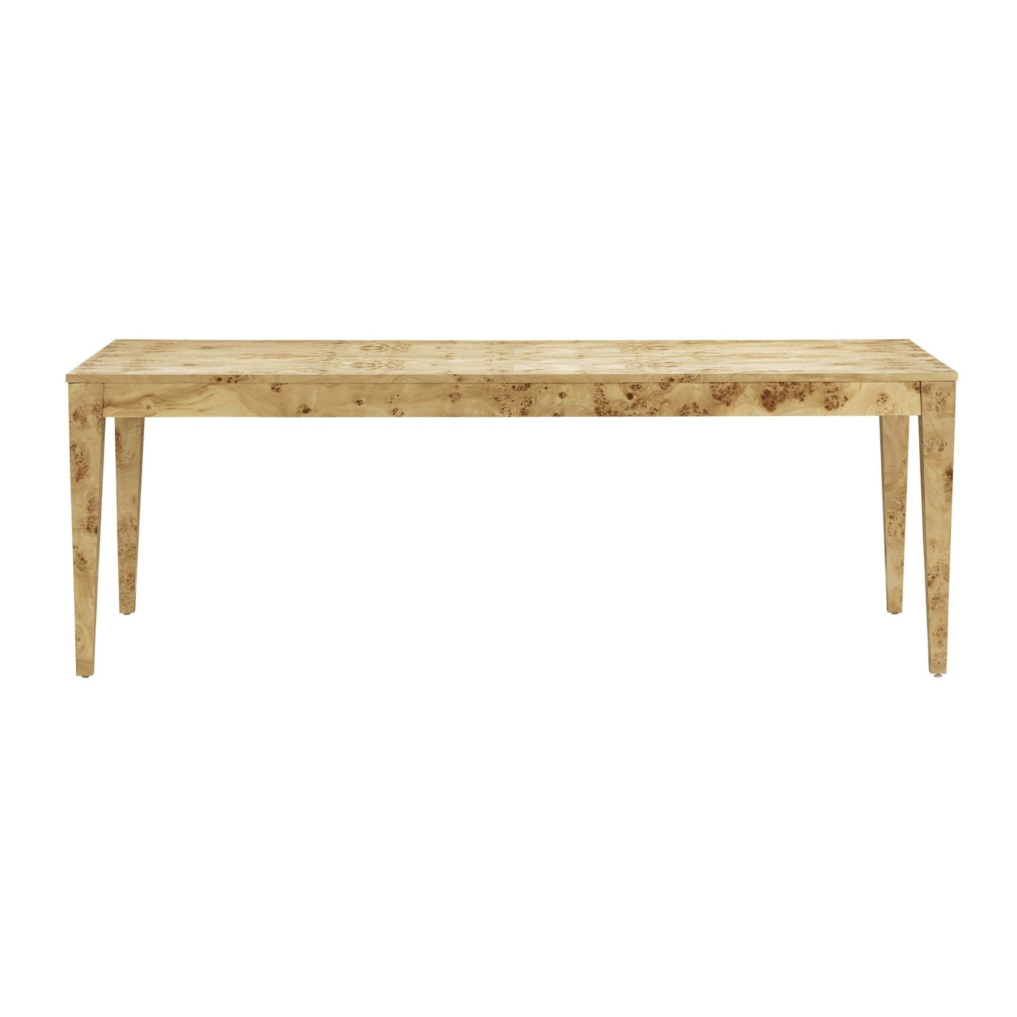 Brandyss - Table à manger rectangulaire - Loupe naturelle