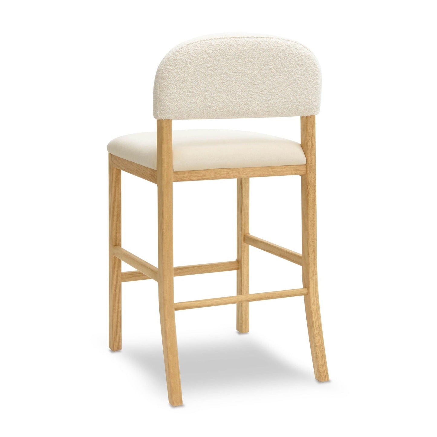 Calla - Tabouret de comptoir en velours performant