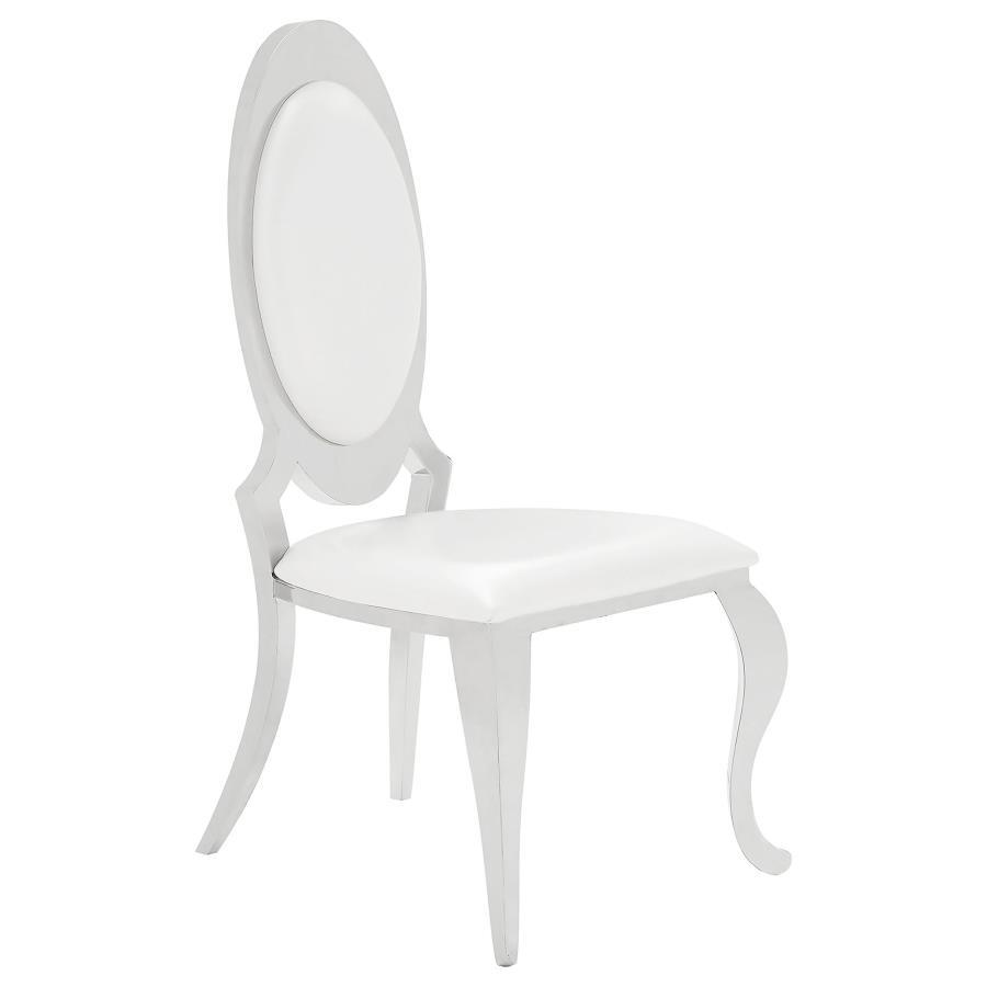 Antoine - Ensemble de salle à manger rectangulaire avec plateau en verre