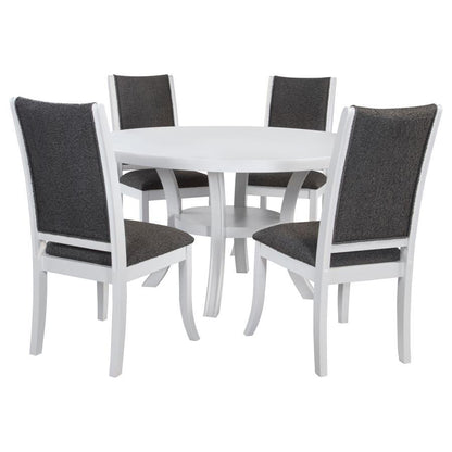 Judd - Ensemble de table à manger ronde en bois