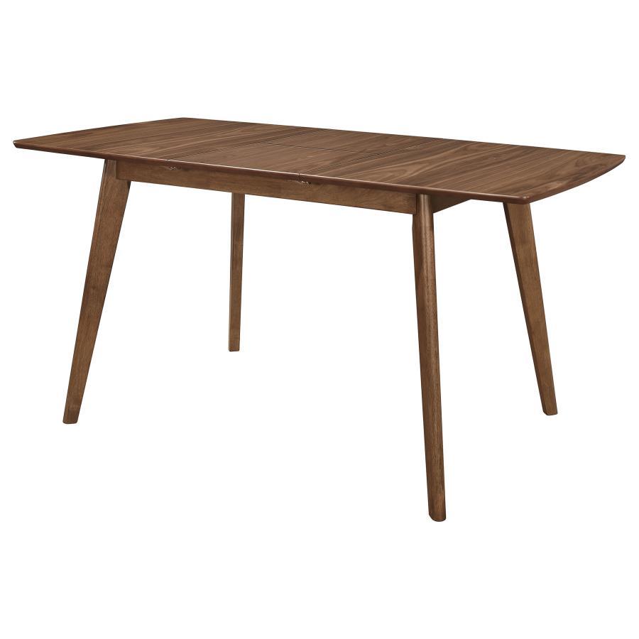 Alfredo - Table à manger à rallonges - Noyer naturel