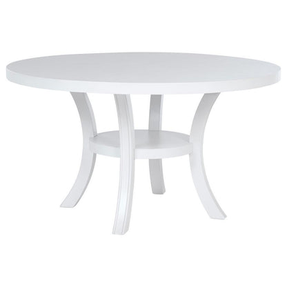 Judd - Ensemble de table à manger ronde en bois