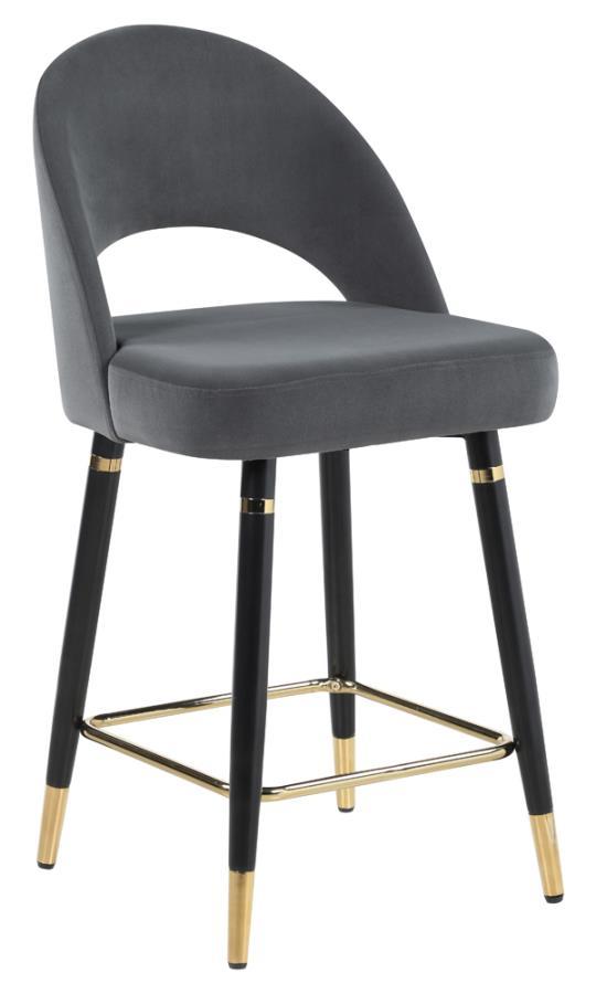 Ellie - Ensemble de table à manger à hauteur de comptoir avec miroir