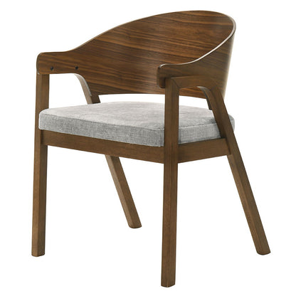 Hoyte - Fauteuil (lot de 2) - Noyer