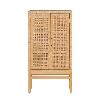 Amara - Armoire en rotin tressé