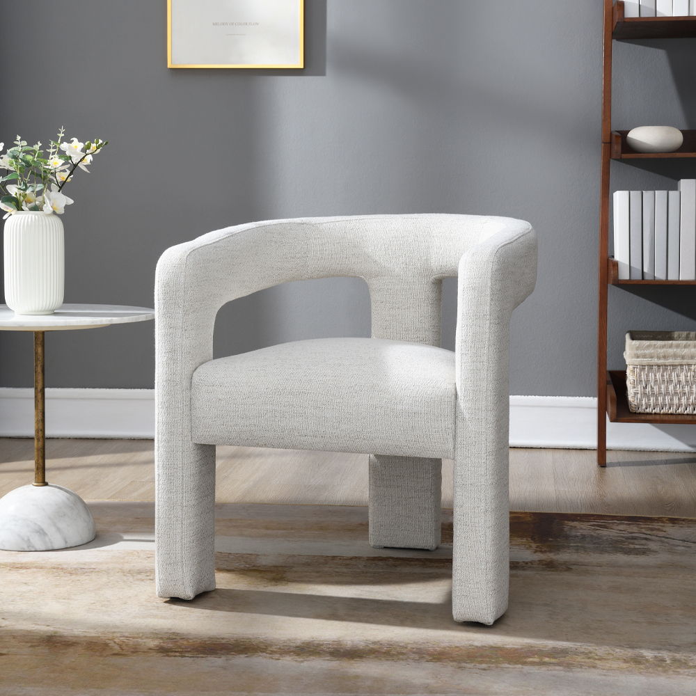 Lomas - Chaise d'appoint (lot de 2) - Boucle beige