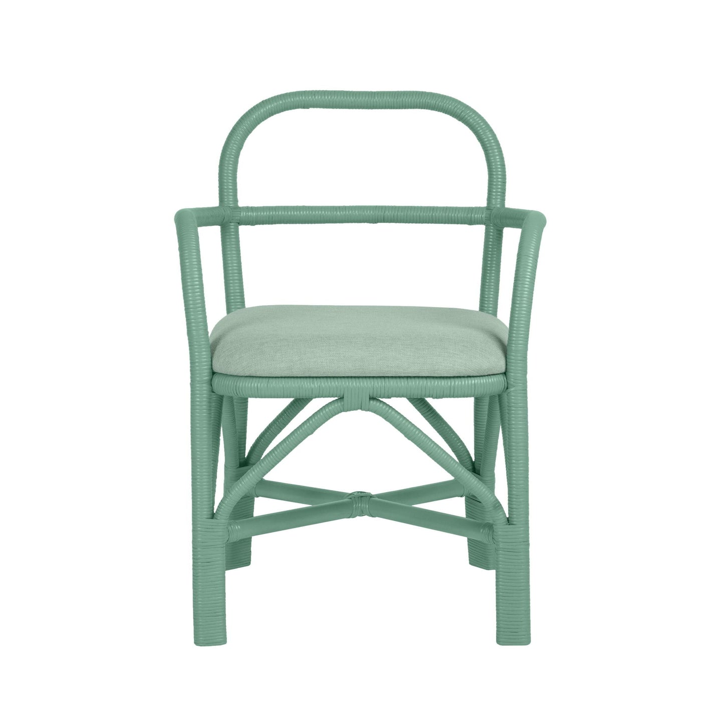 Ginny - Chaise de salle à manger en rotin
