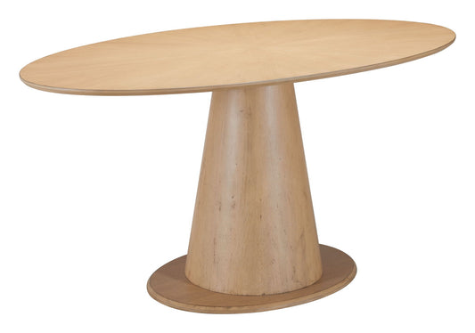 Disque - Table à manger - Naturel