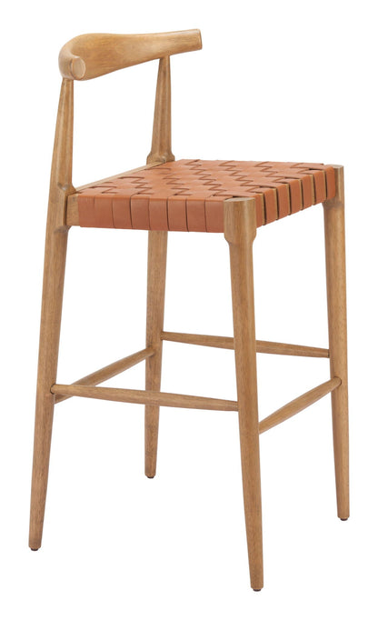 Bandani - Tabouret de bar (lot de 2) - Tan