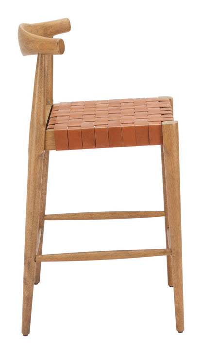 Bandani - Tabouret de bar (lot de 2) - Tan