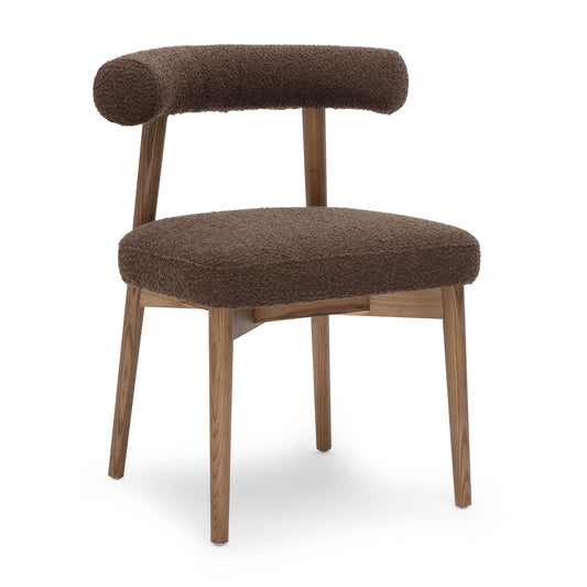 Spara - Chaise d'appoint Performance Boucle - Marron chocolat